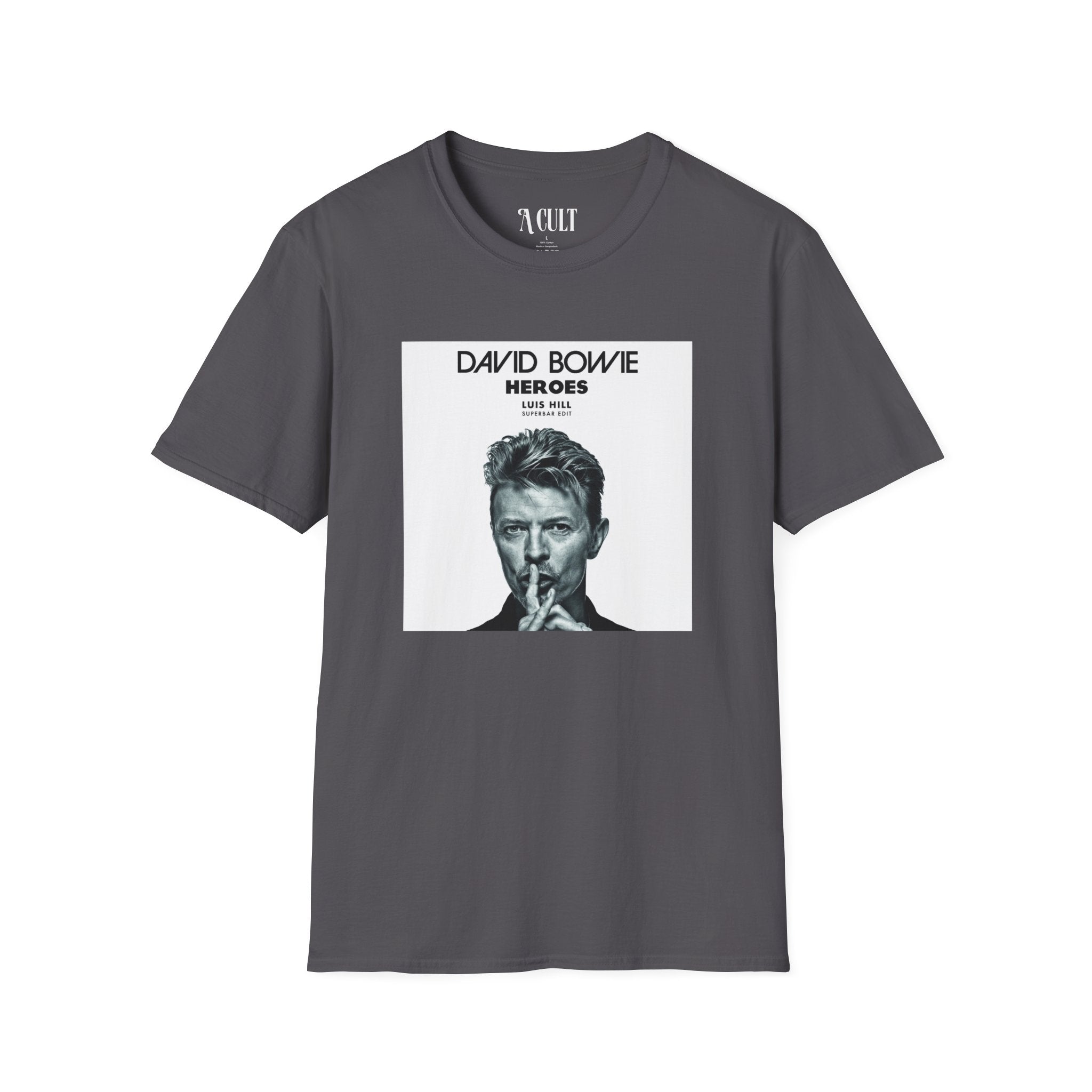 David Bowie - Heroes - Unisex Soft-Style T-Shirt