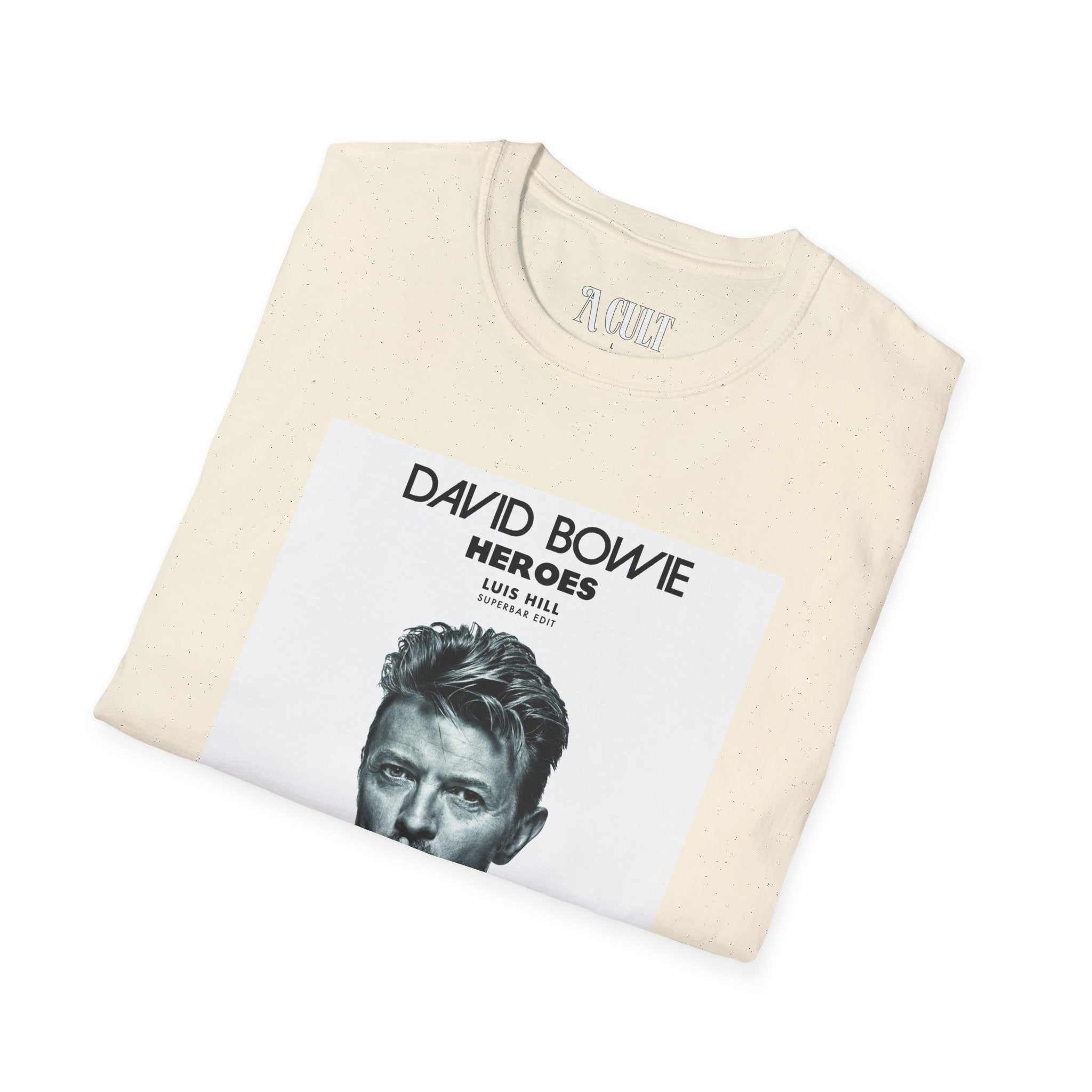 David Bowie - Heroes - Unisex Soft-Style T-Shirt