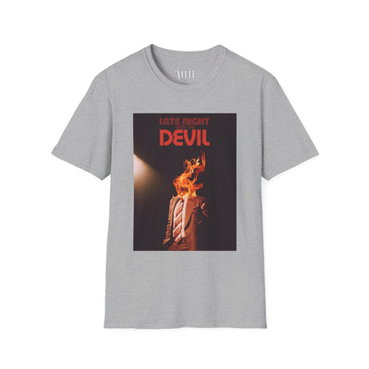 Late Night with the Devil - Fire - Unisex Soft-Style T-Shirt