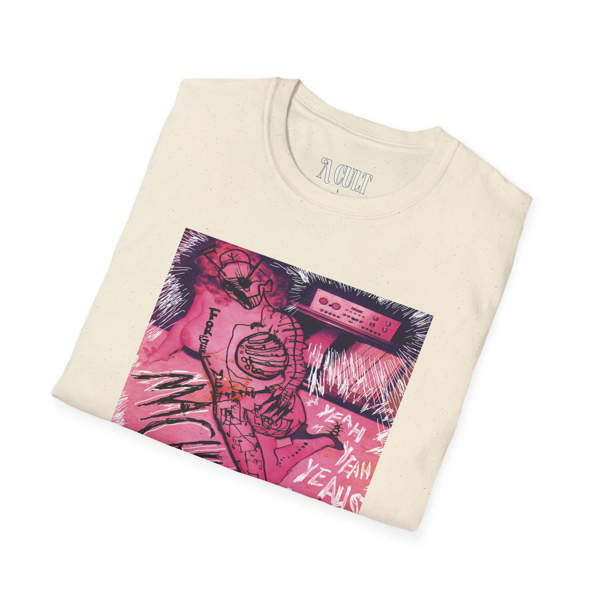 Yeah Yeah Yeahs - Machine - Unisex Soft-Style T-Shirt