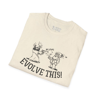 Paul Rudd &amp; Kristen Wiig - Evolve This - Unisex Soft-Style T-Shirt