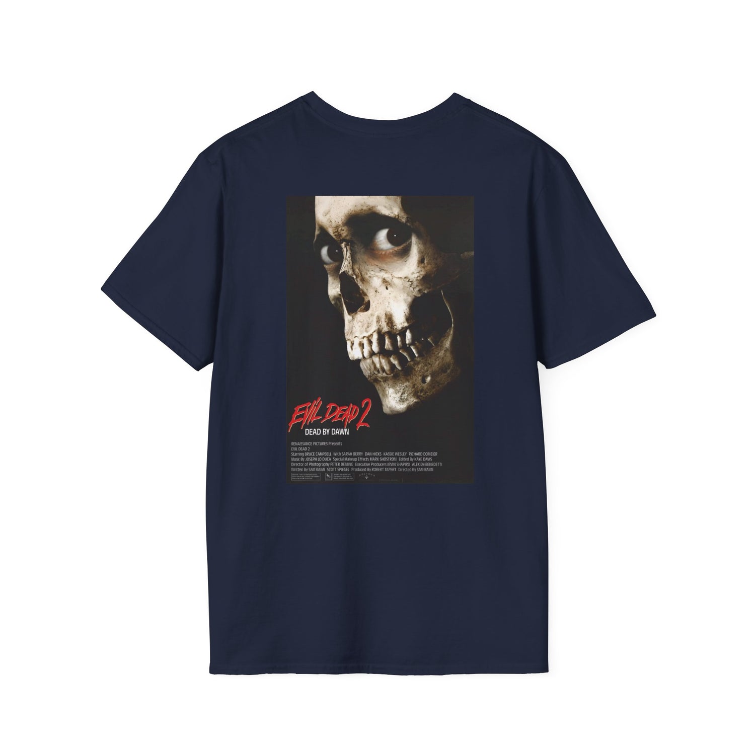 Evil Dead 2 - Skull - Unisex Soft-Style T-Shirt