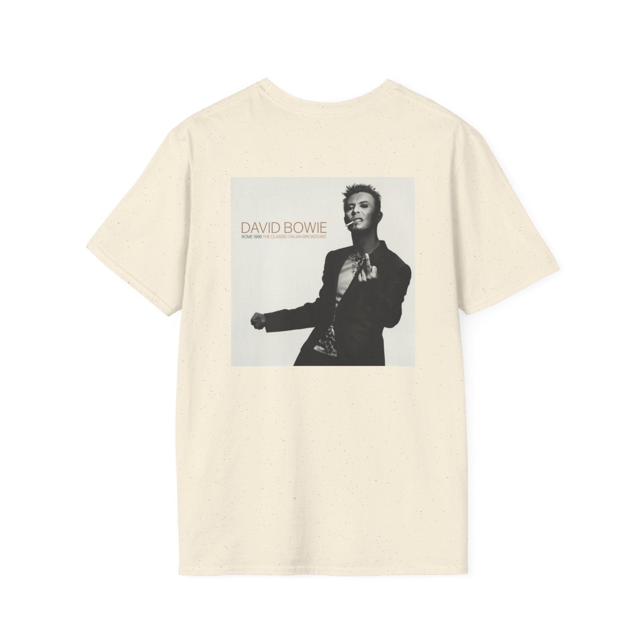 David Bowie - Rome 1996 - Unisex Soft-Style T-Shirt