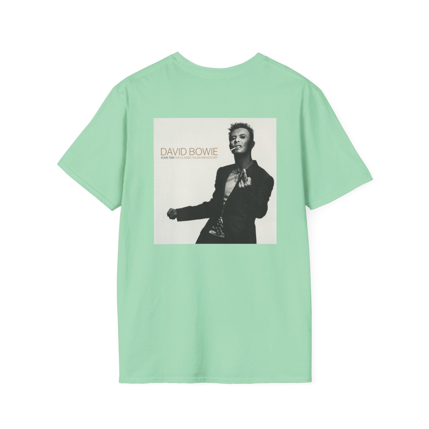 David Bowie - Rome 1996 - Unisex Soft-Style T-Shirt