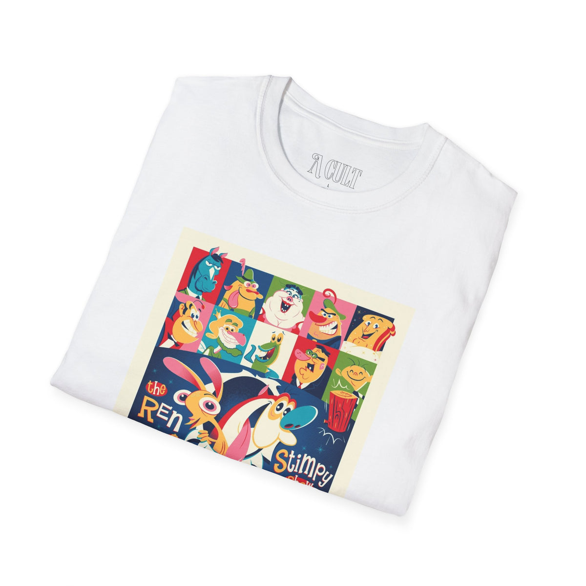 Ren And Stimpy - The Show  - Unisex Soft-Style T-Shirt