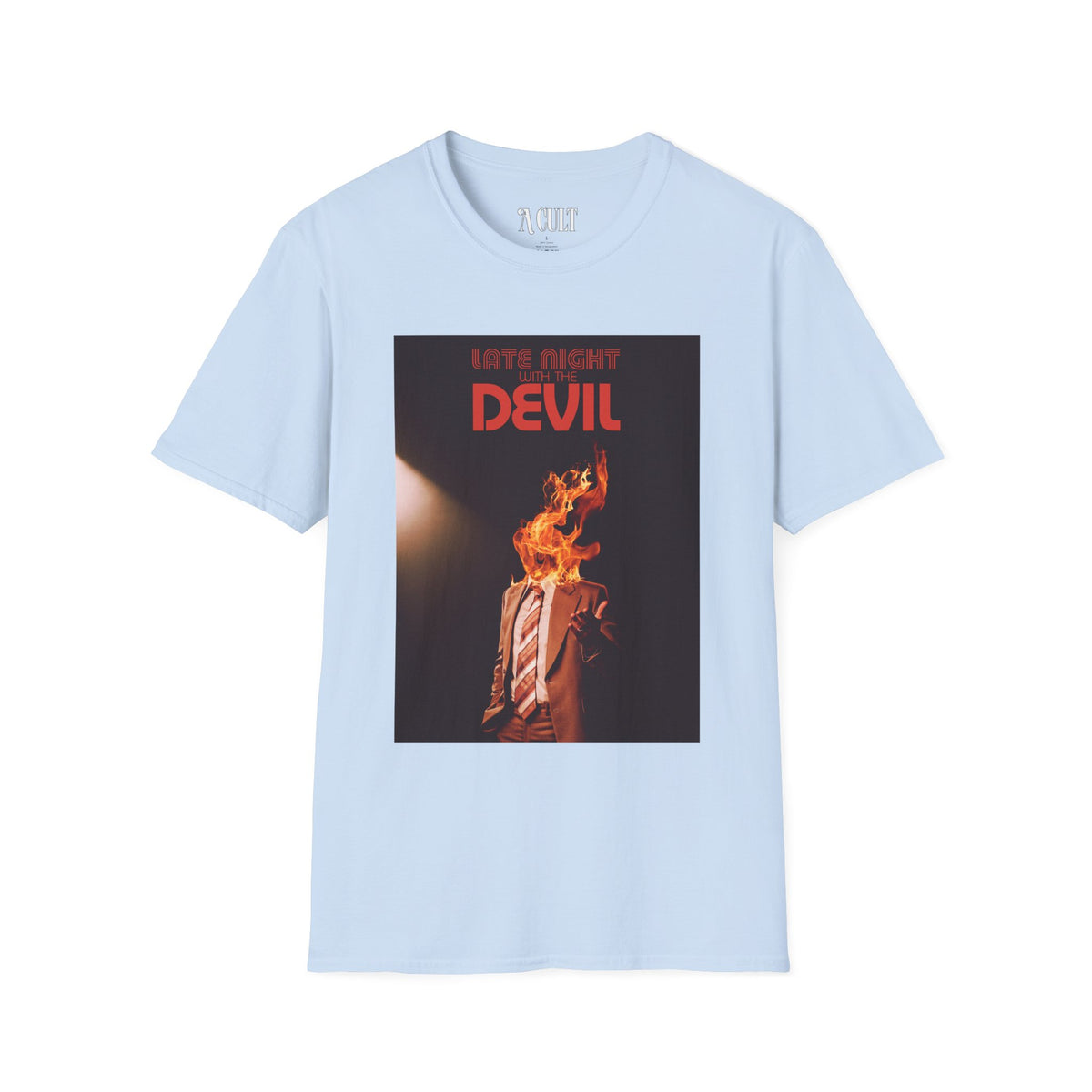 Late Night with the Devil - Fire - Unisex Soft-Style T-Shirt