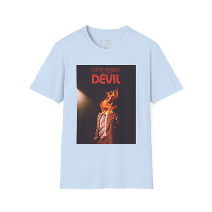 Late Night with the Devil - Fire - Unisex Soft-Style T-Shirt