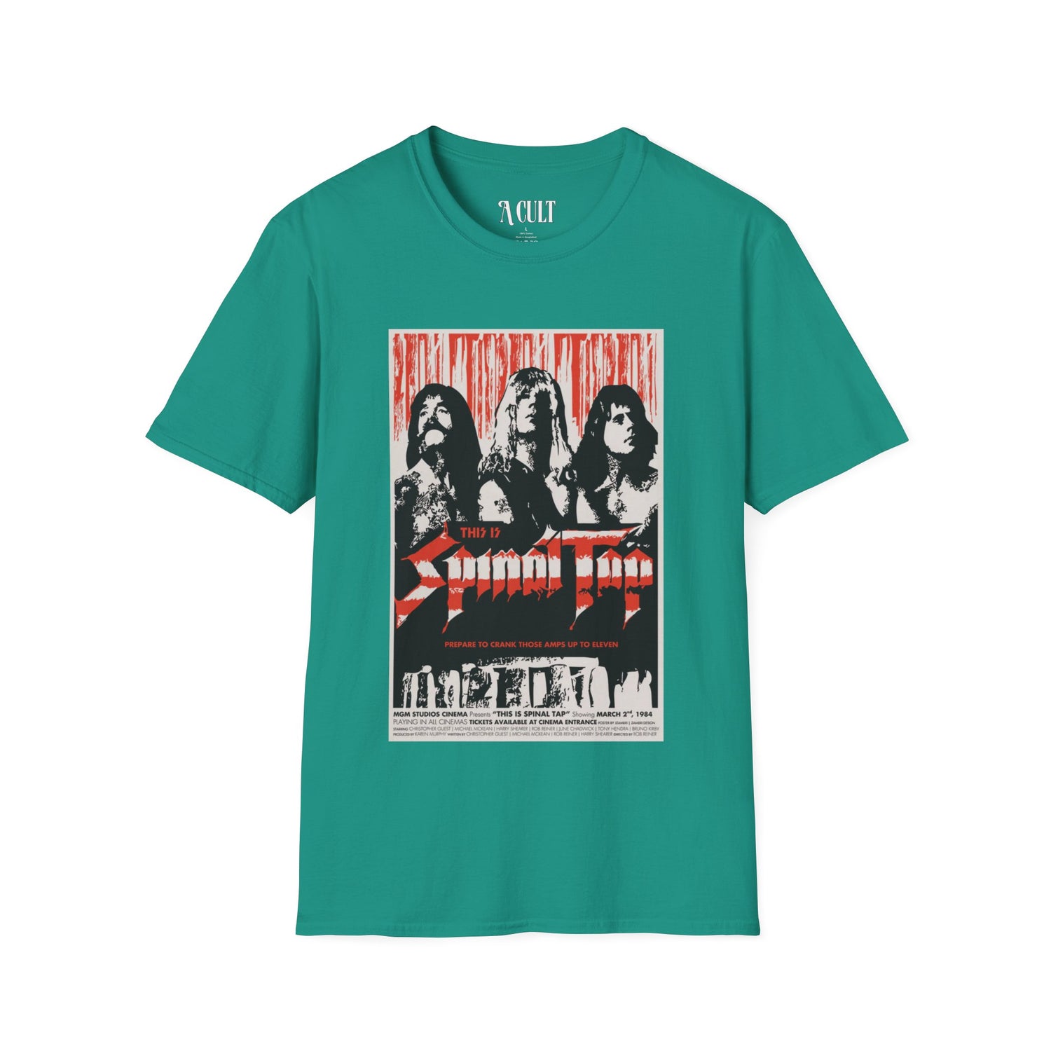 Spinal Tap - Amps Up - Unisex Soft-Style T-Shirt