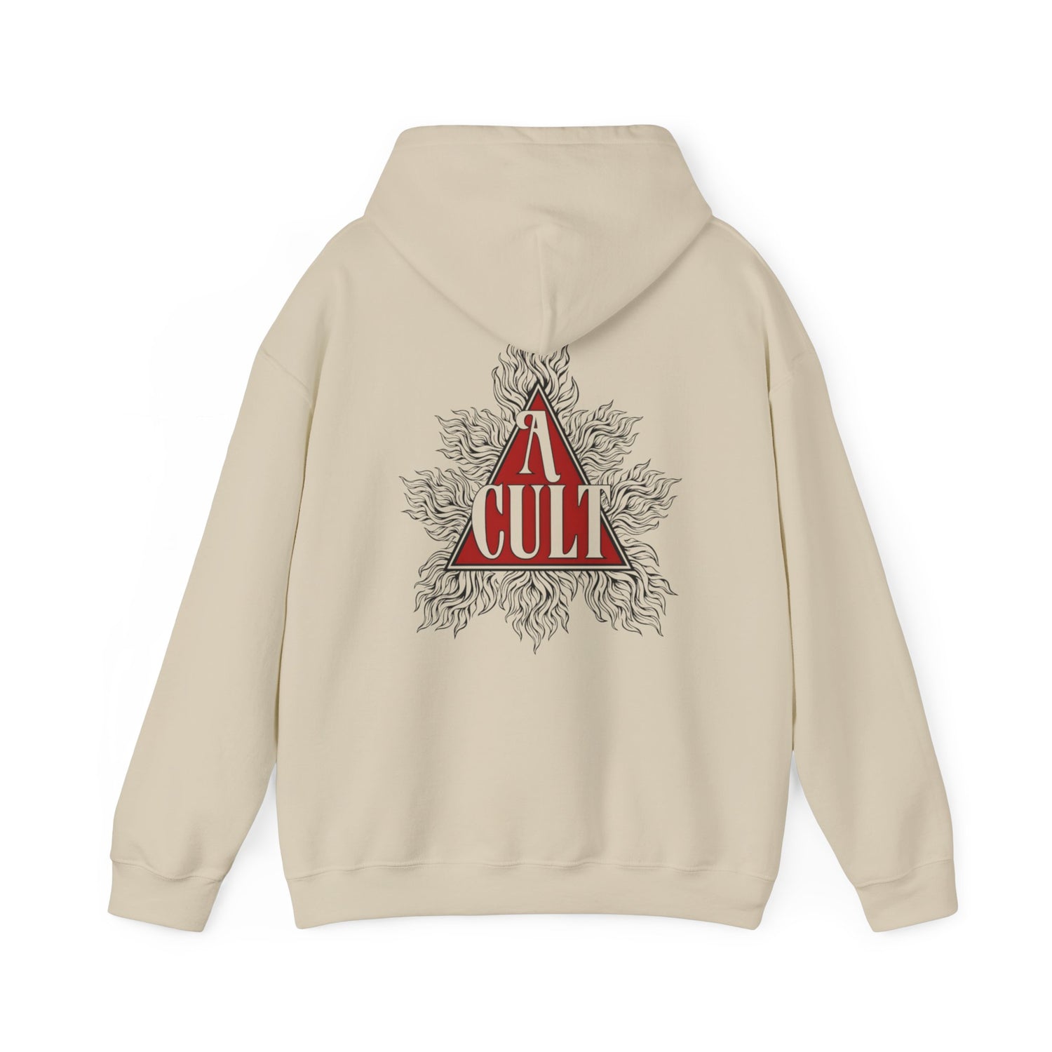 A Cult - Fire Logo - Unisex Heavy Blend™ Hooded Sweatshirt