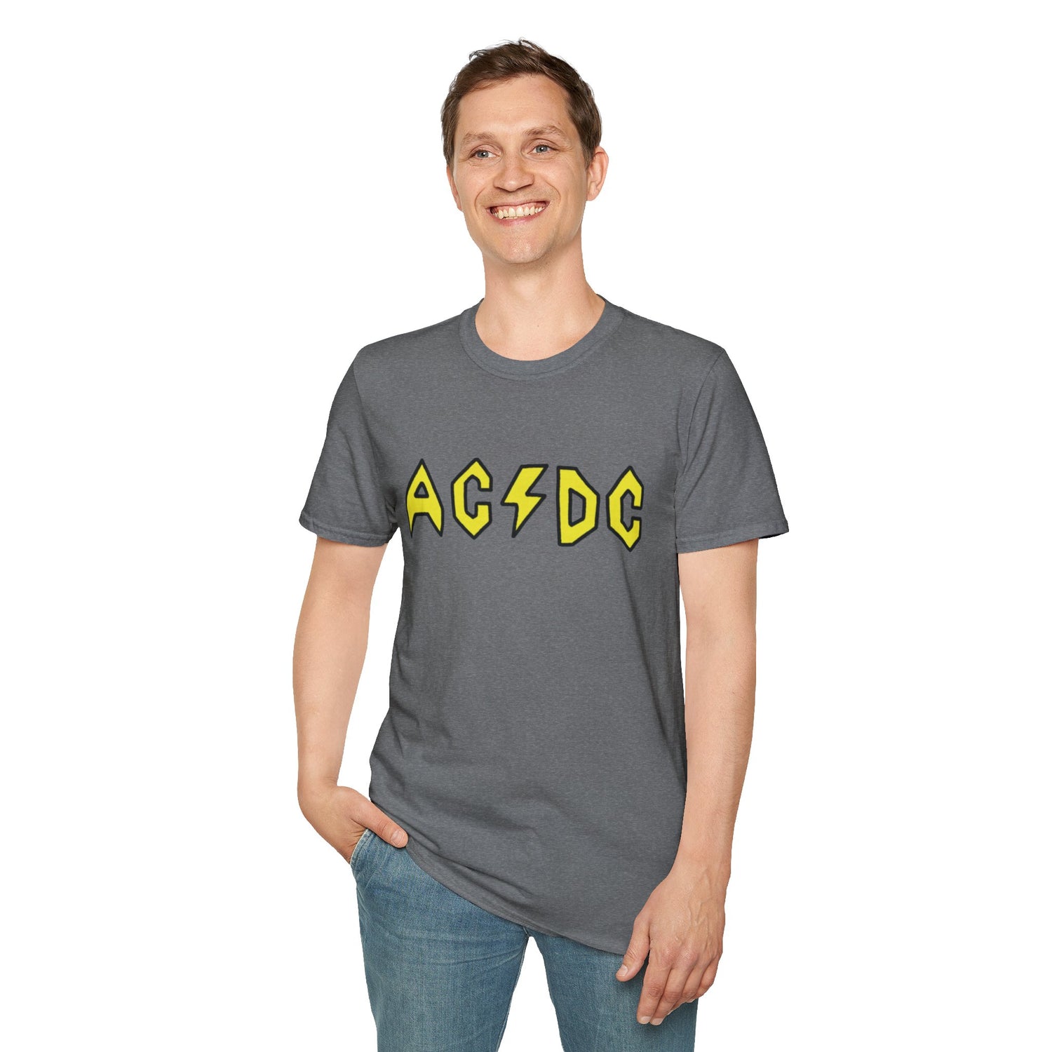 Beavis and Butthead - AC/DC - Unisex Soft-Style T-Shirt