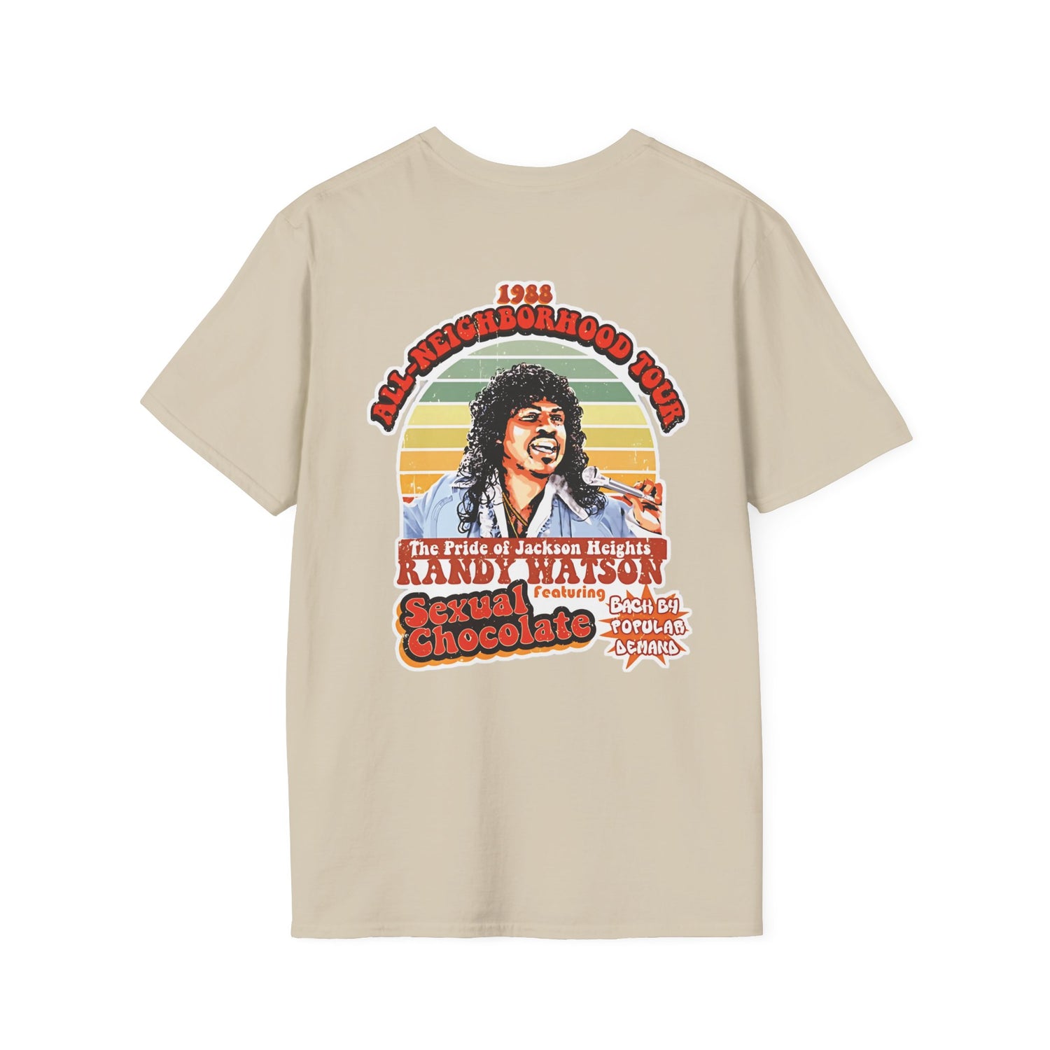 Coming To America - Randy &amp; Chocolate - Unisex Soft-Style T-Shirt