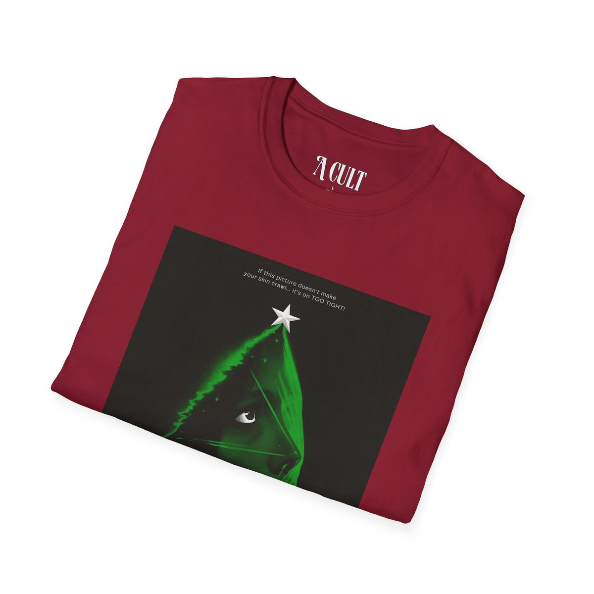Black Christmas - Tree - Unisex Soft-Style T-Shirt