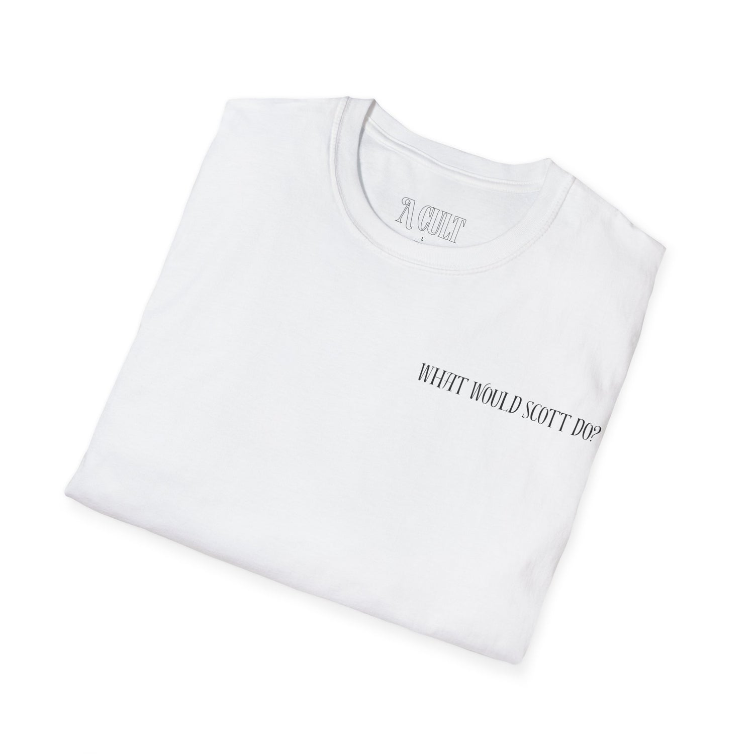 World Cup - Scotland - What Would Scott Do? - Unisex Soft-Style T-Shirt