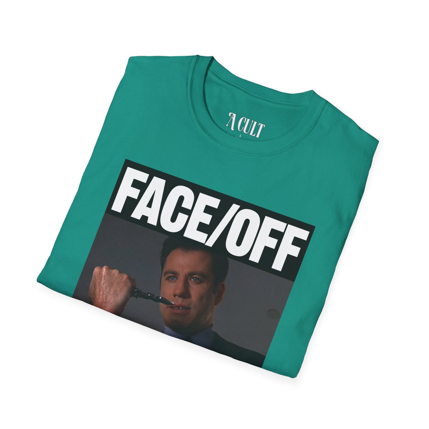 Face/Off - Cage - Unisex Soft-Style T-Shirt