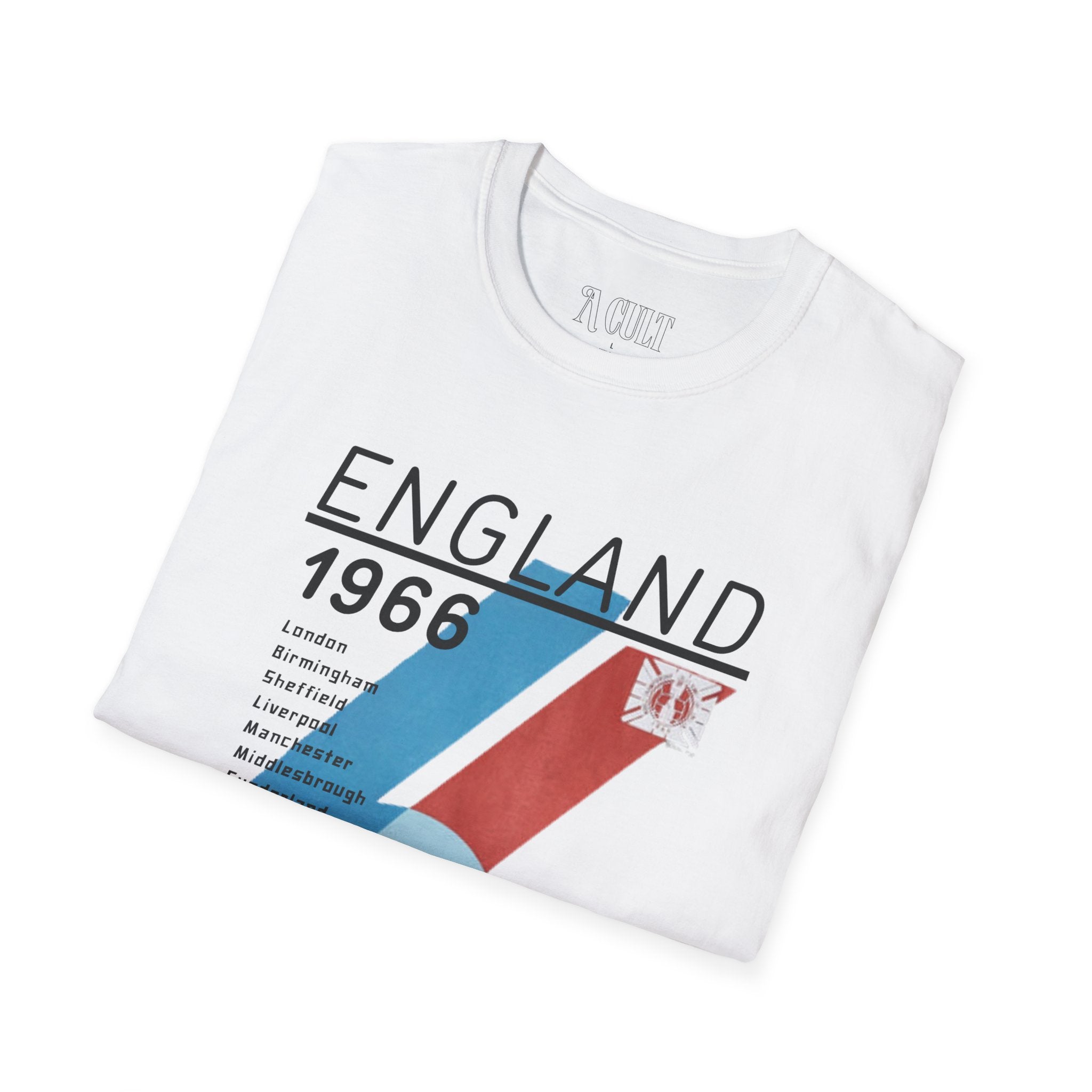World Cup - England 1966 - Stadiums - Unisex Soft-Style T-Shirt