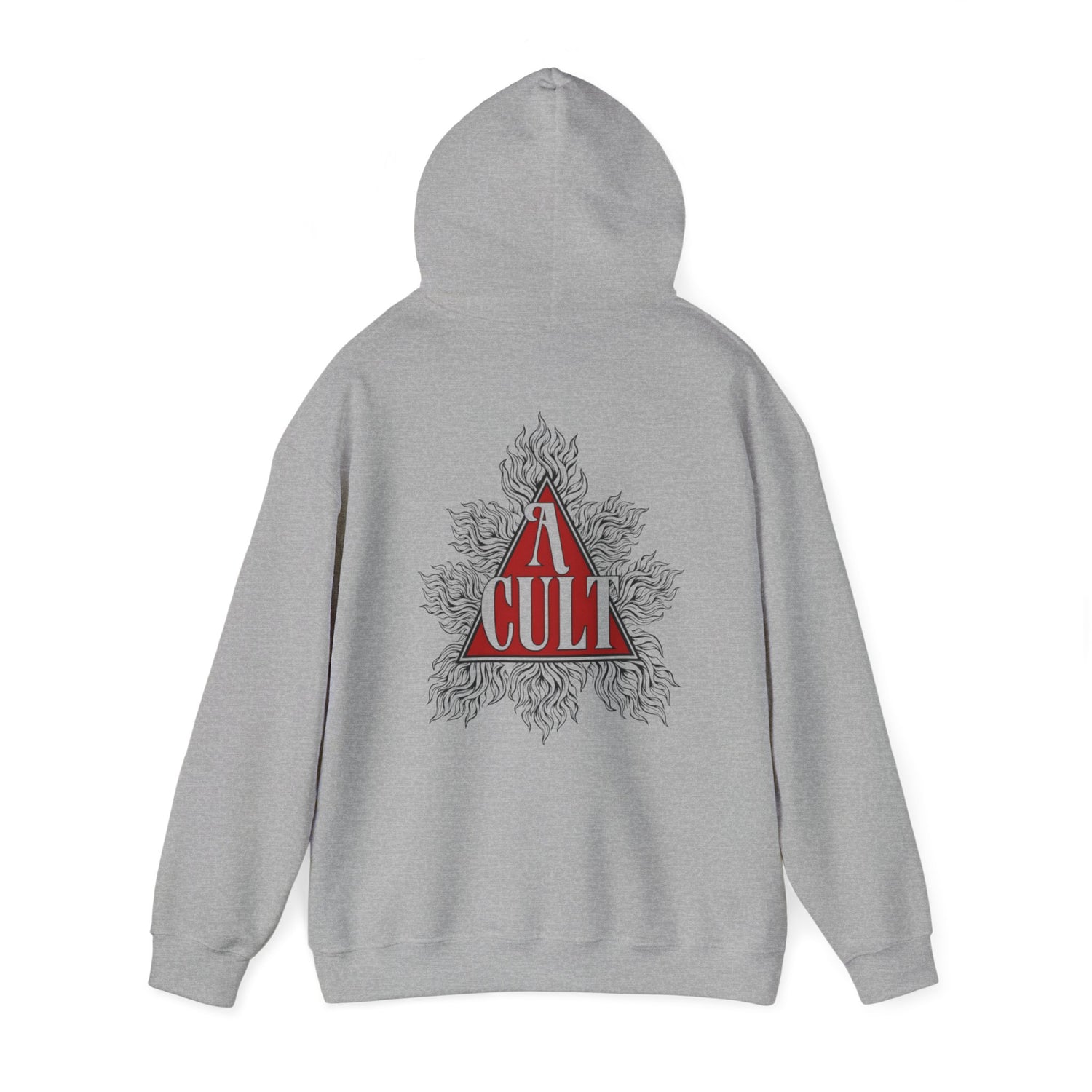 A Cult - Fire Logo - Unisex Heavy Blend™ Hooded Sweatshirt