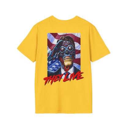 They Live - Salute/Obey - Unisex Soft-Style T-Shirt