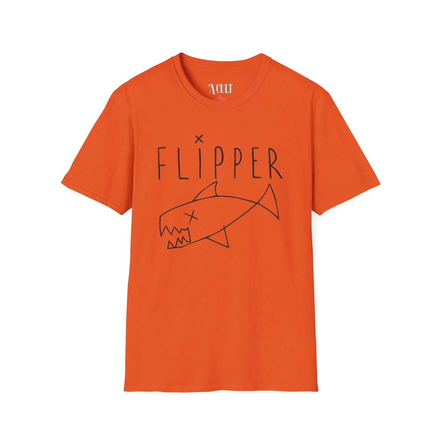 What They Wore - Kurt Cobain - Flipper - Unisex Soft-Style T-Shirt