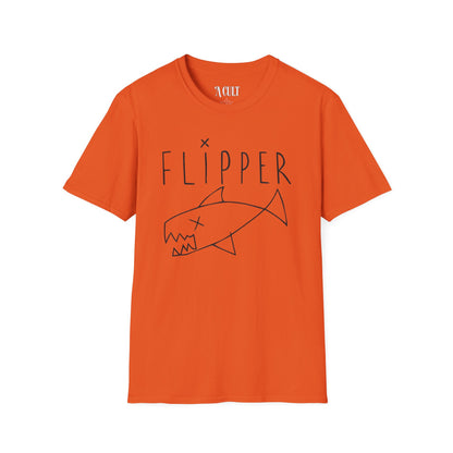 What They Wore - Kurt Cobain - Flipper - Unisex Soft-Style T-Shirt