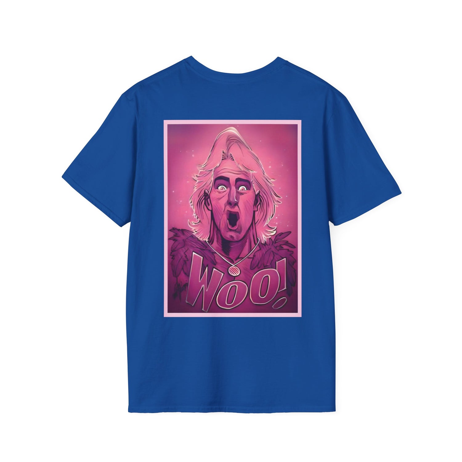 Ric Flair - Woo! Pink - Unisex Soft-Style T-Shirt