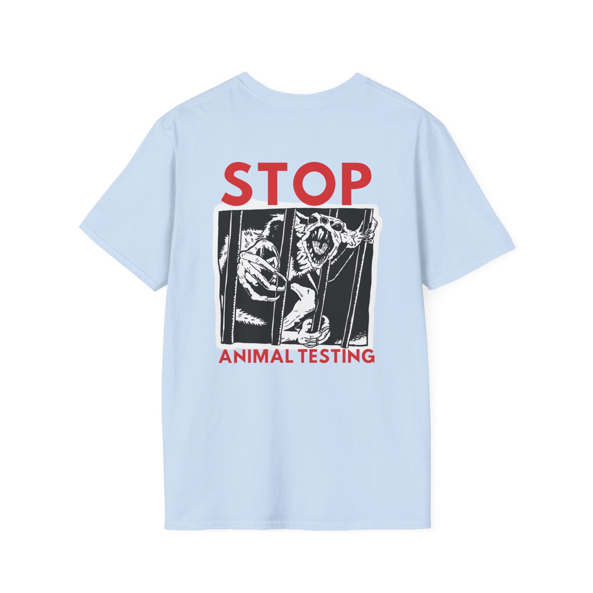 Braindead - Stop Animal Testing - Unisex Soft-Style T-Shirt