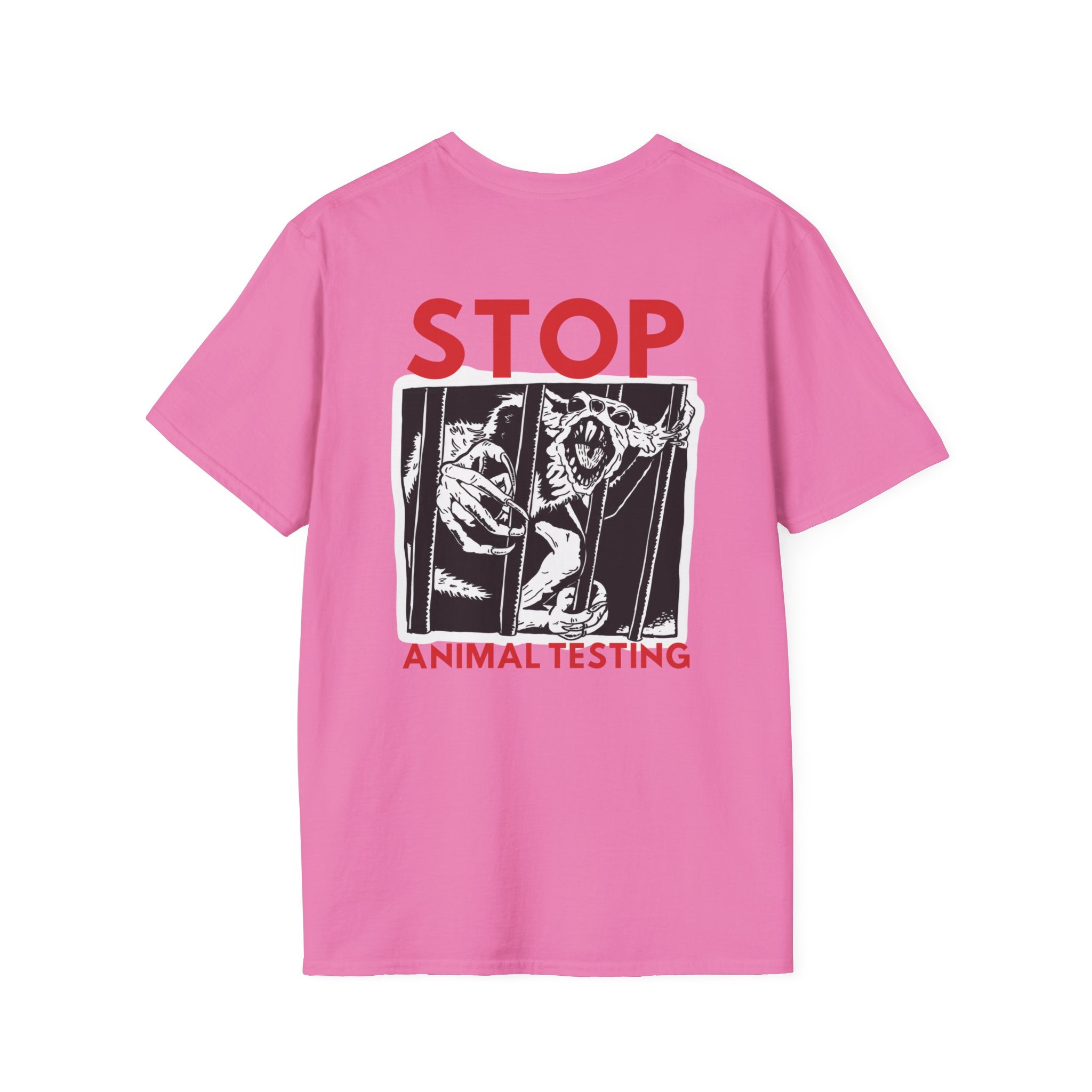 Braindead - Stop Animal Testing - Unisex Soft-Style T-Shirt