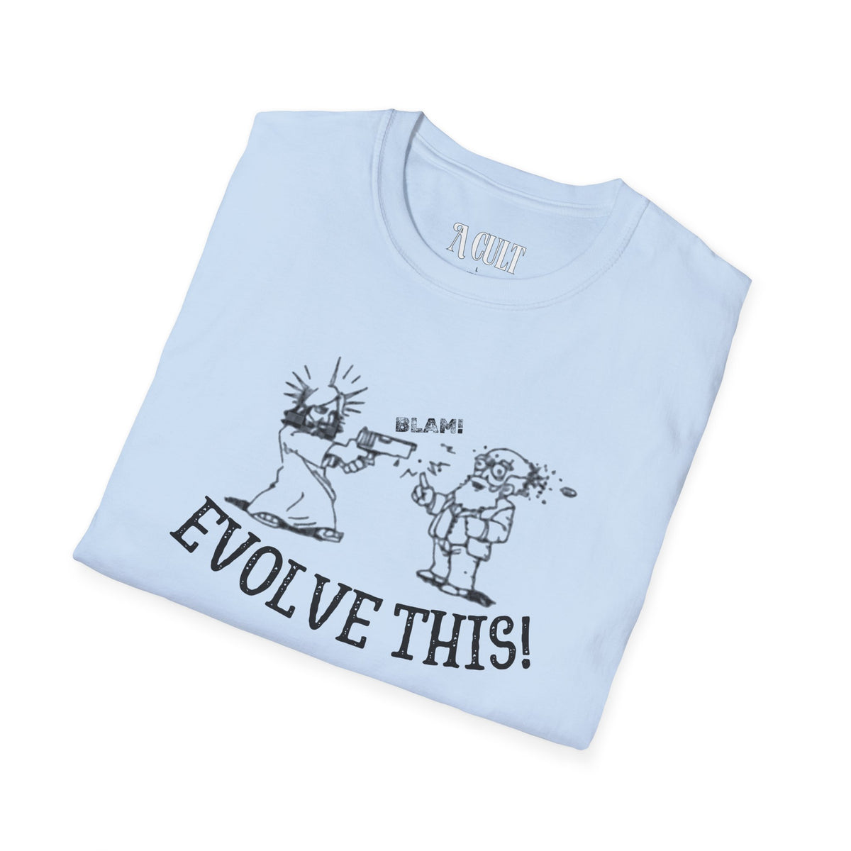 Paul Rudd &amp; Kristen Wiig - Evolve This - Unisex Soft-Style T-Shirt