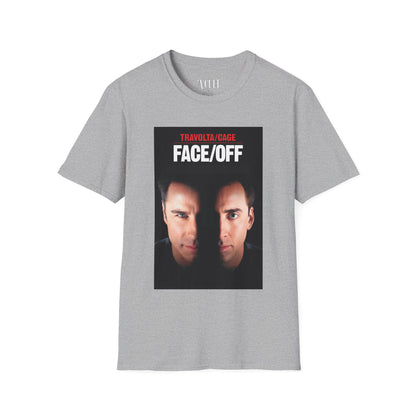 Face/Off - Movie Poster - Unisex Soft-Style T-Shirt