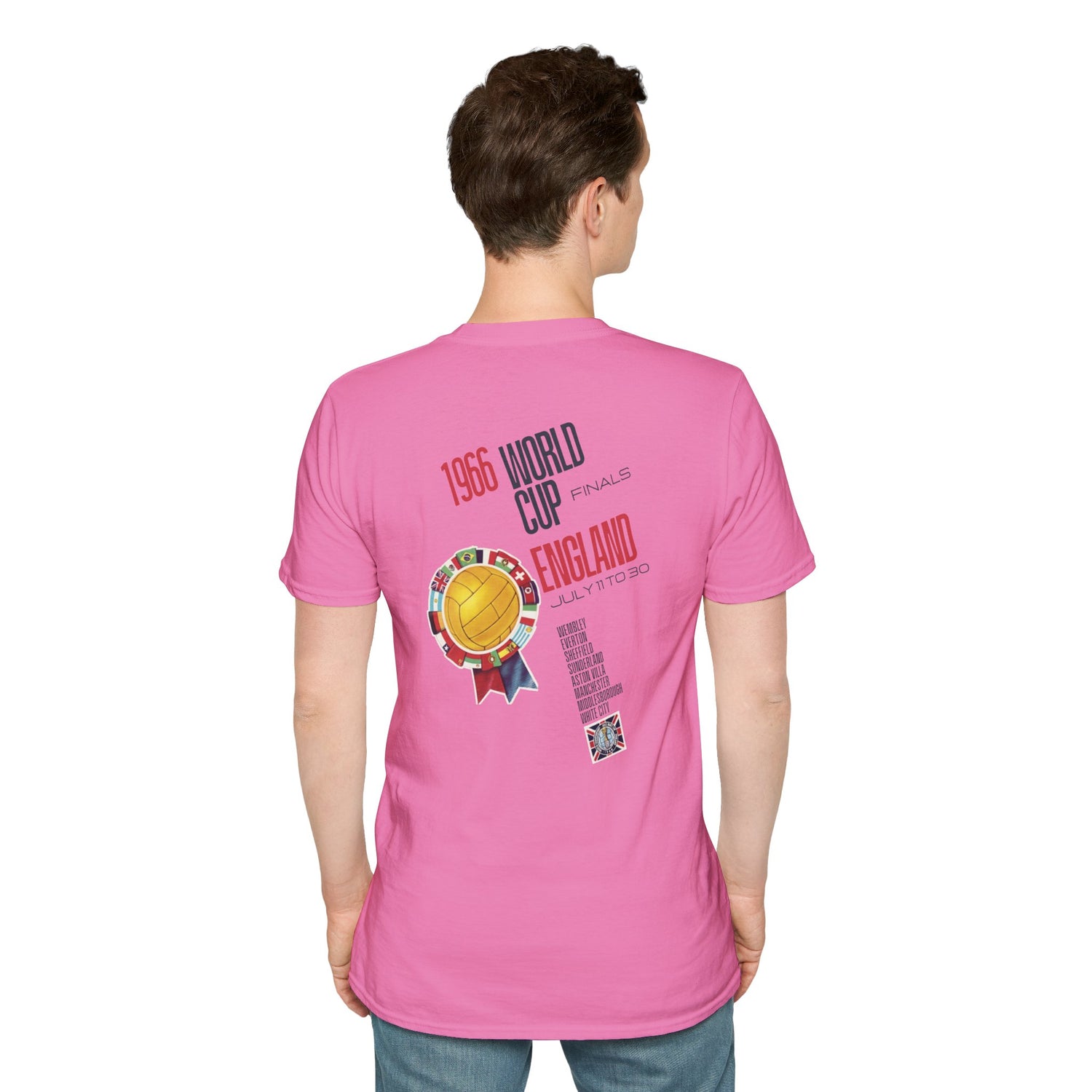 World Cup - England 1966 - Willie - Unisex Soft-Style T-Shirt