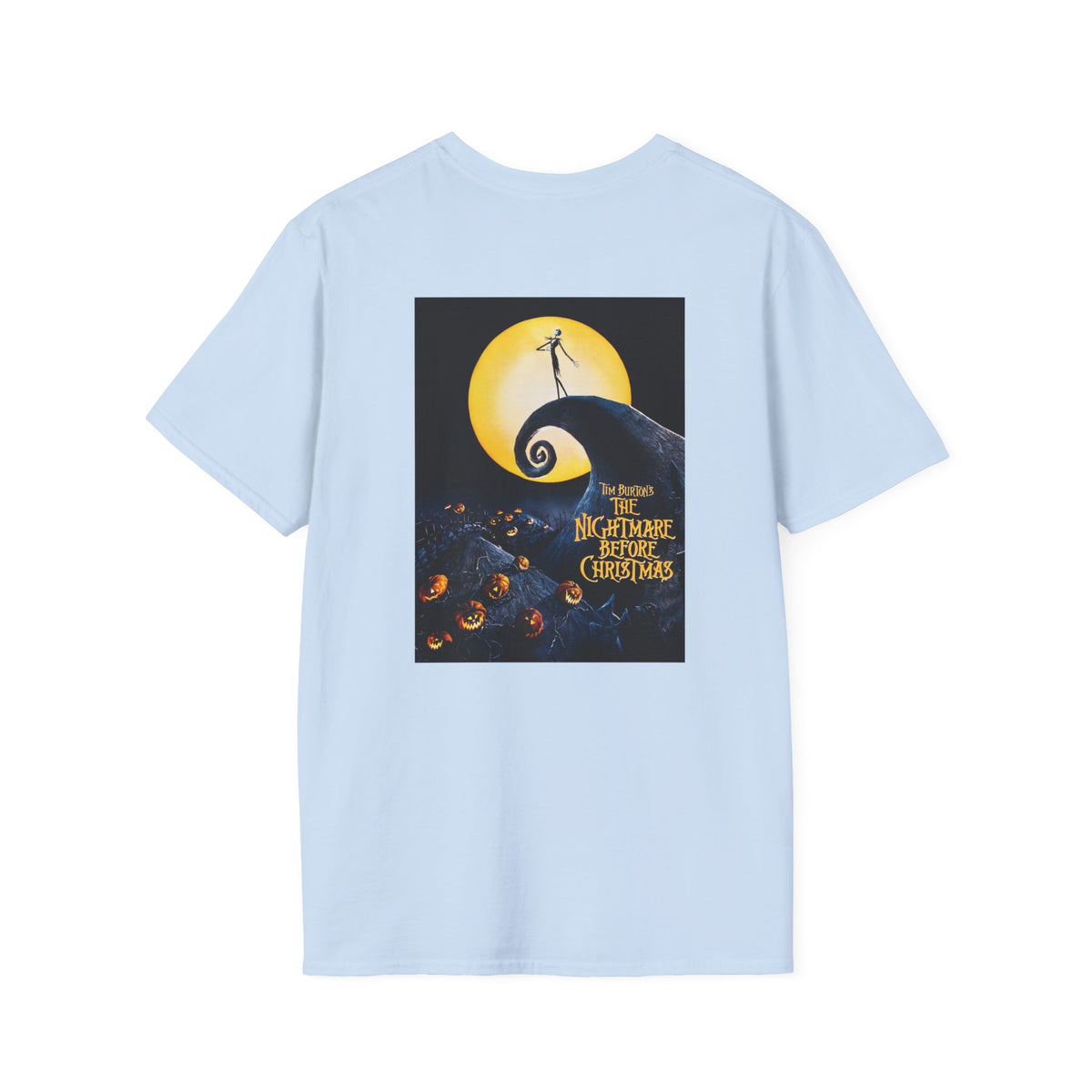 The Nightmare Before Christmas - Moon - Unisex Soft-Style T-Shirt