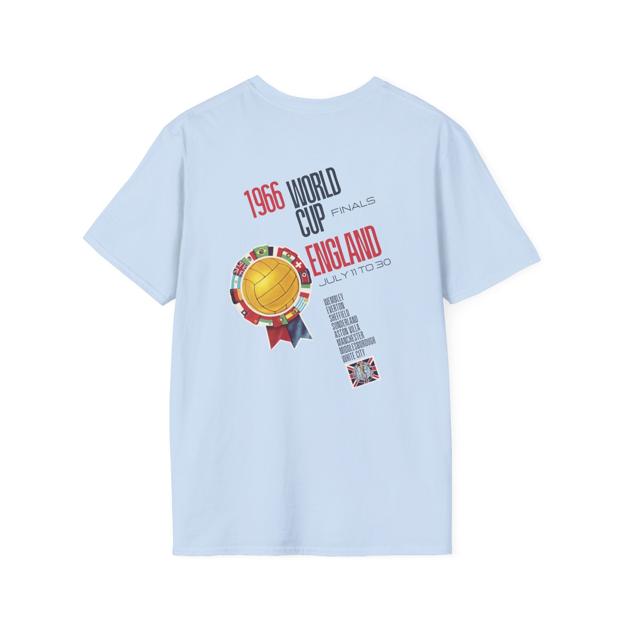 World Cup - England 1966 - Willie - Unisex Soft-Style T-Shirt