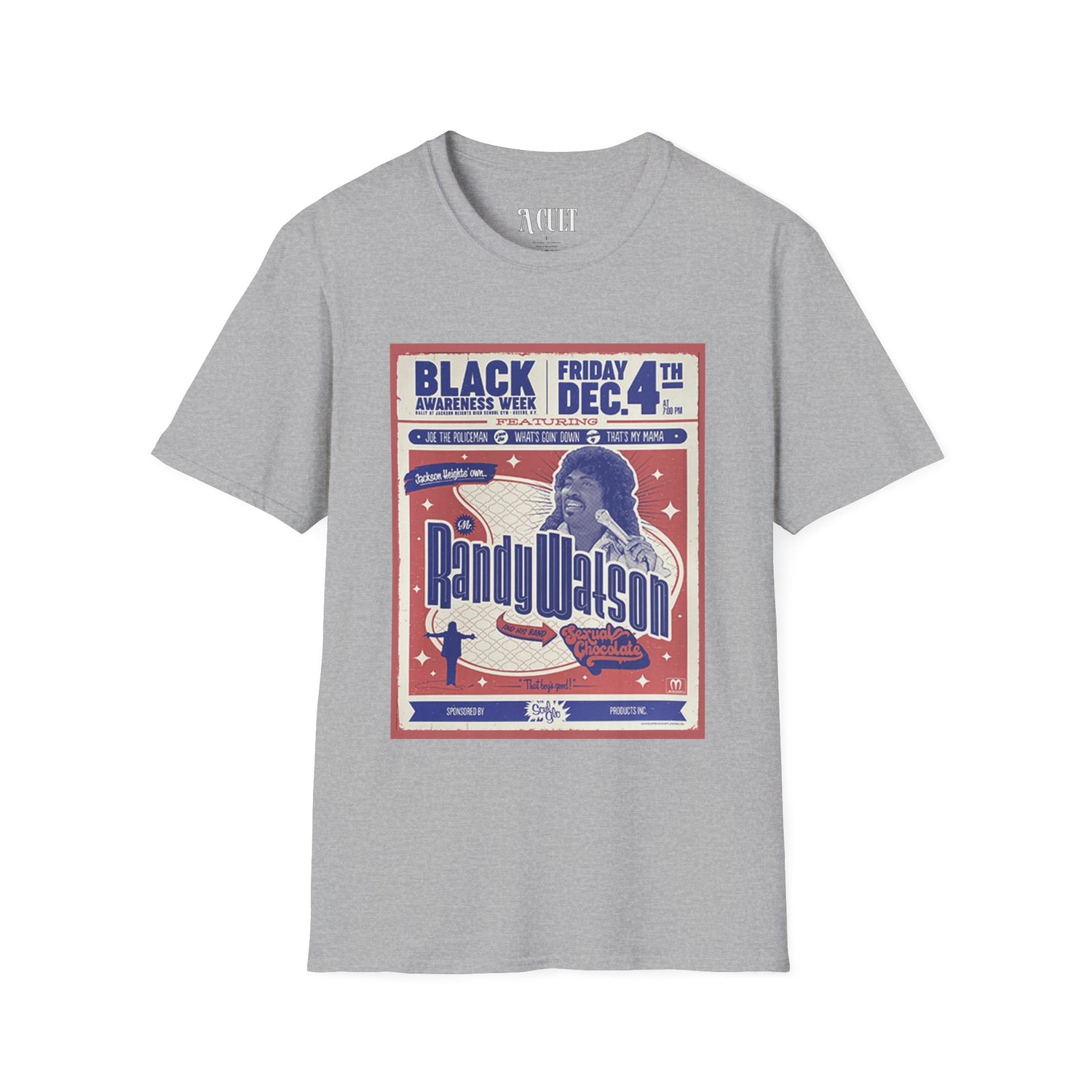Coming To America - Randy Watson Concert - Unisex Soft-Style T-Shirt