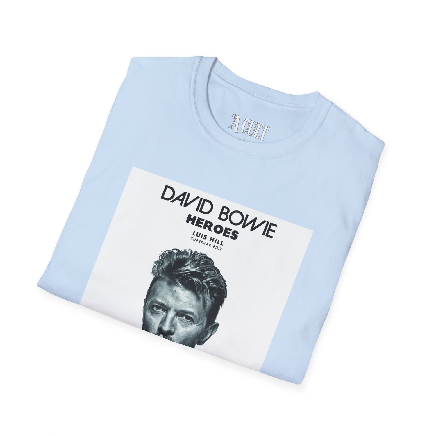 David Bowie - Heroes - Unisex Soft-Style T-Shirt