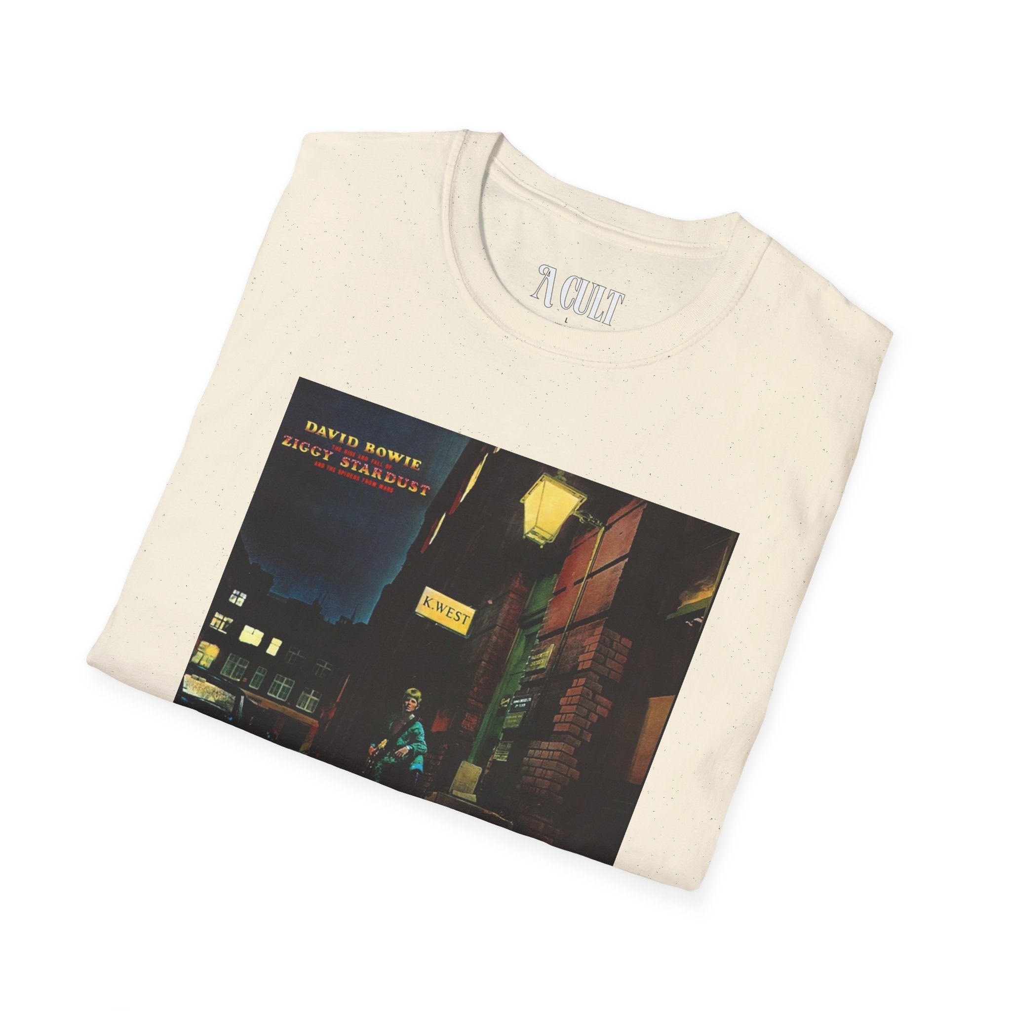 David Bowie - Ziggy - Unisex Soft-Style T-Shirt