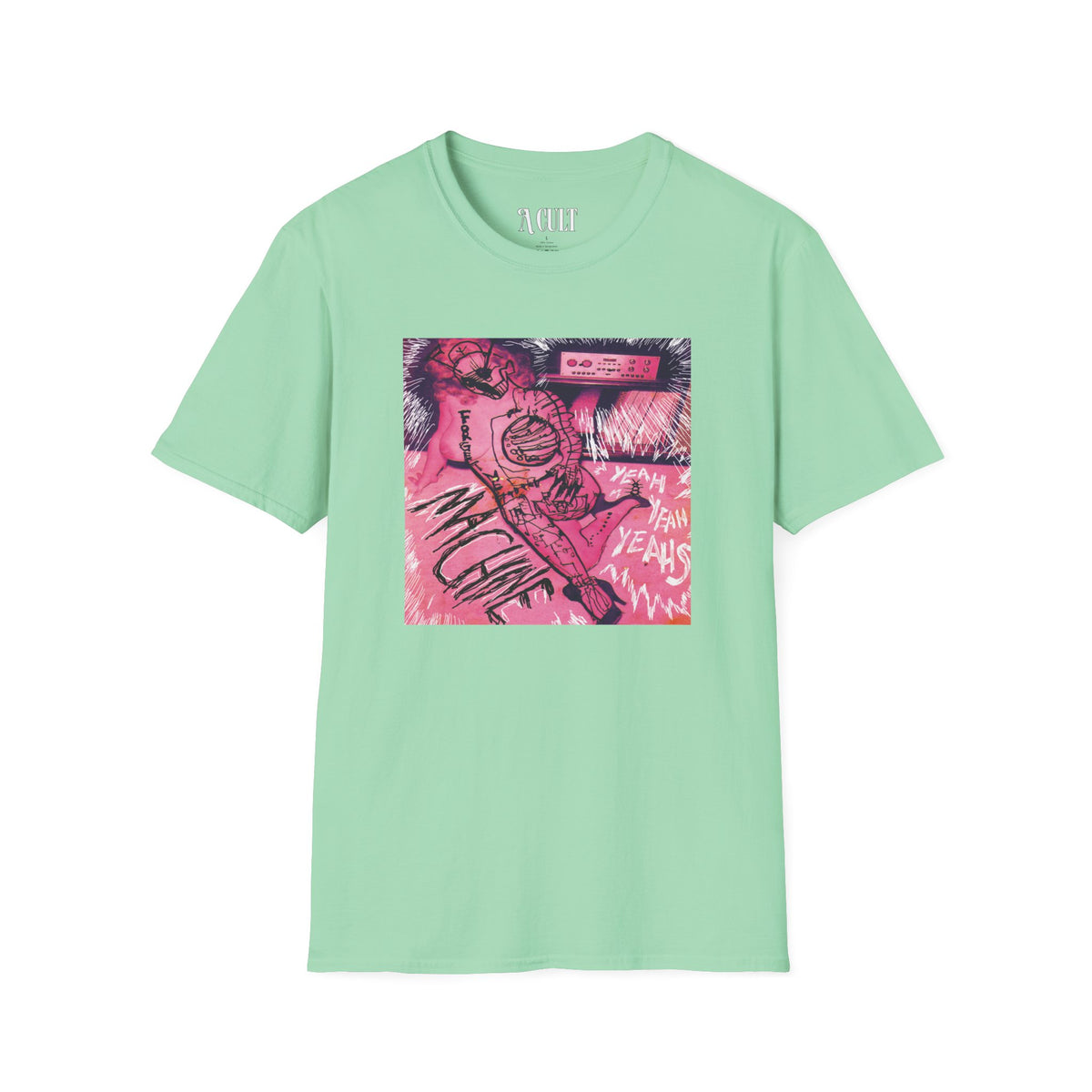 Yeah Yeah Yeahs - Machine - Unisex Soft-Style T-Shirt