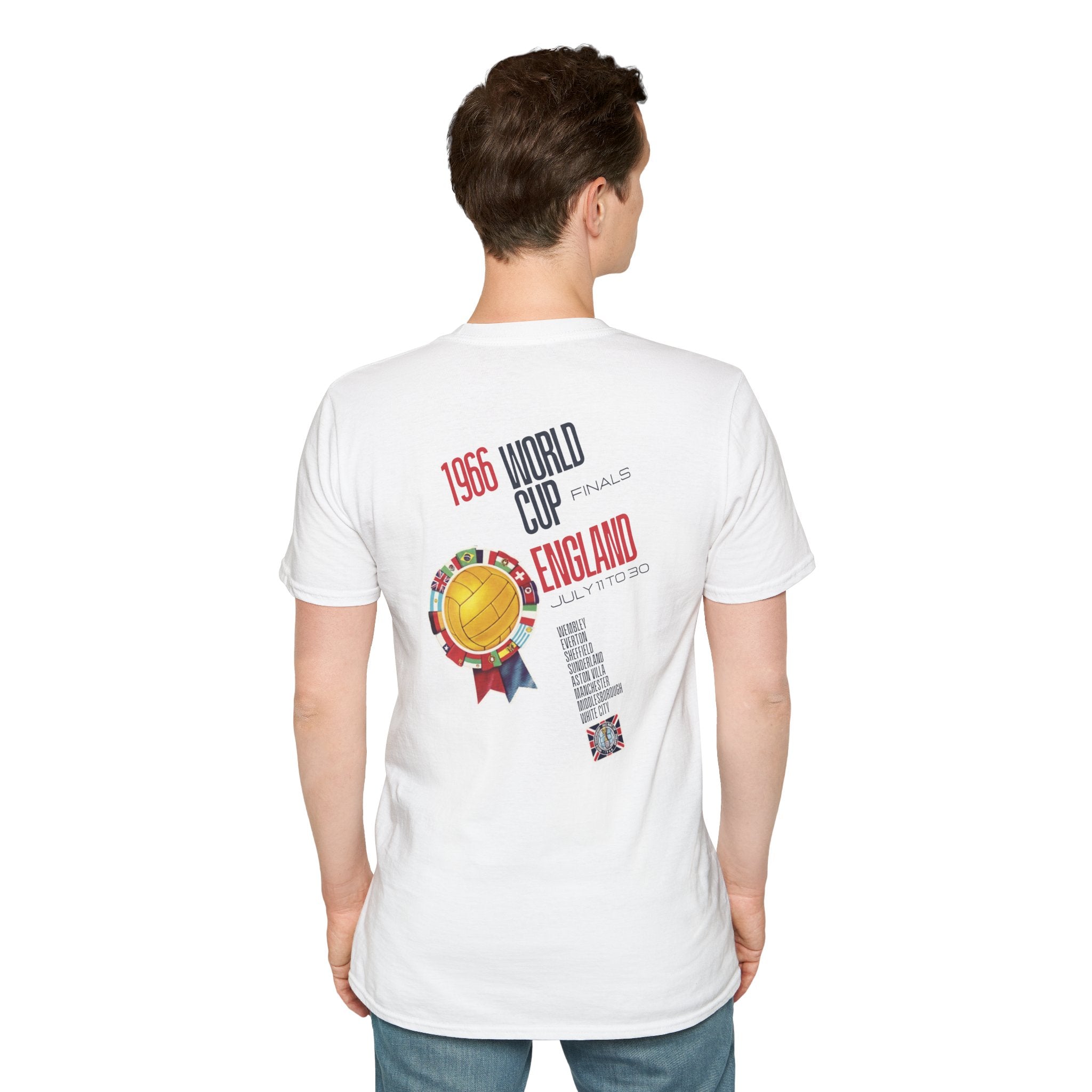 World Cup - England 1966 - Willie - Unisex Soft-Style T-Shirt