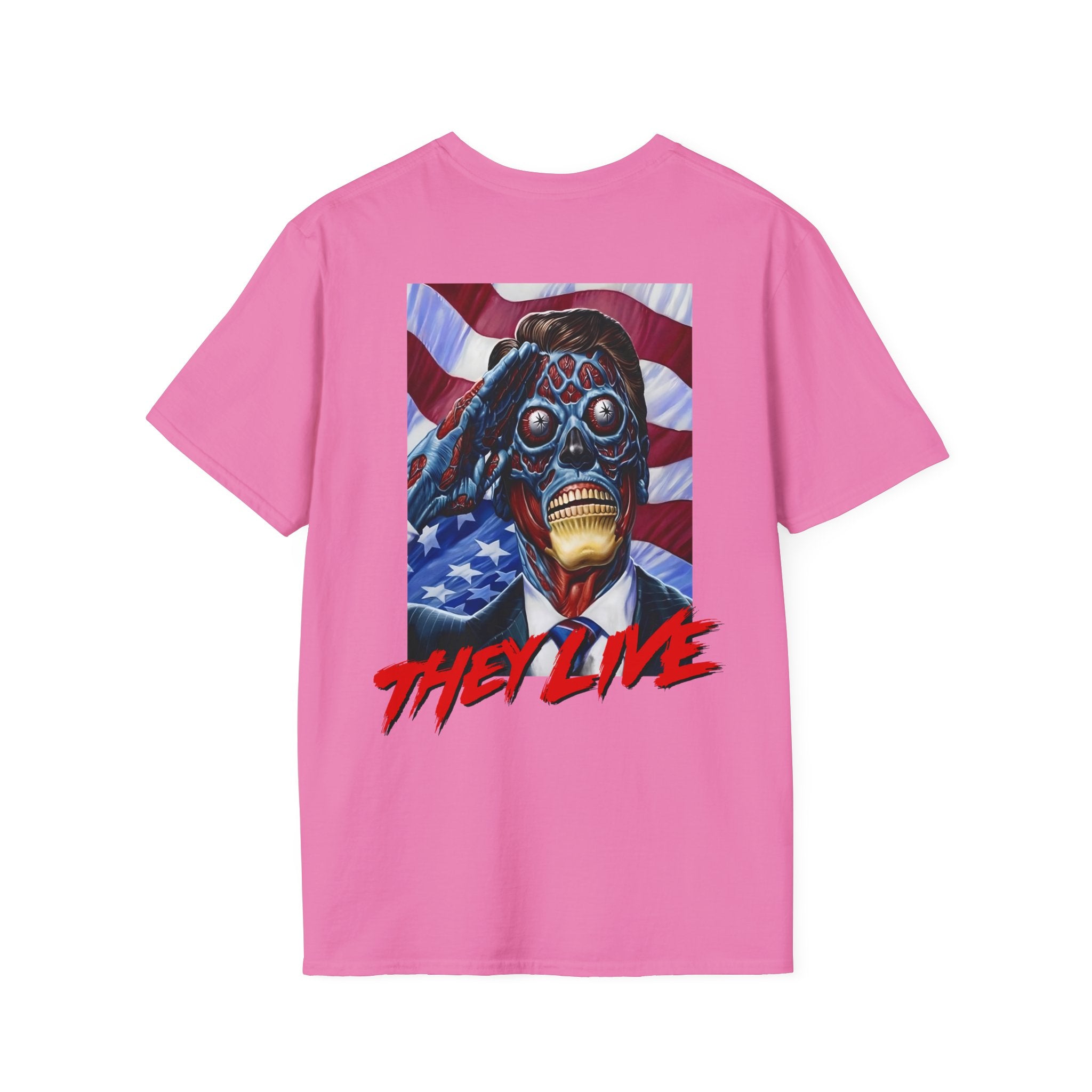 They Live - Salute/Obey - Unisex Soft-Style T-Shirt