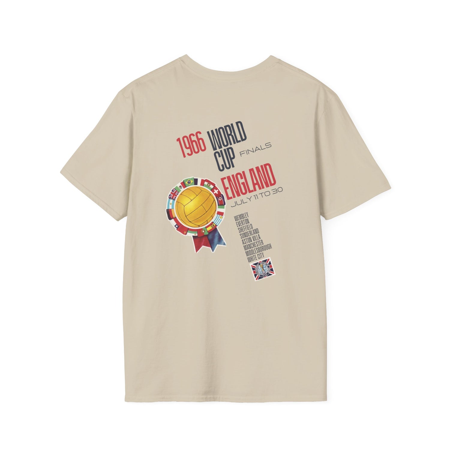 World Cup - England 1966 - Willie - Unisex Soft-Style T-Shirt