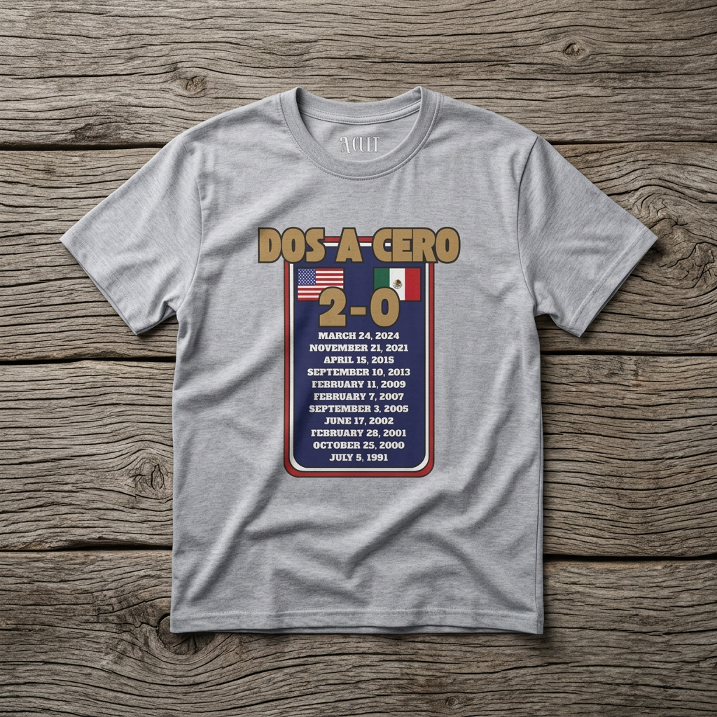 World Cup - USA - Dos A Cero - Unisex Soft-Style T-Shirt