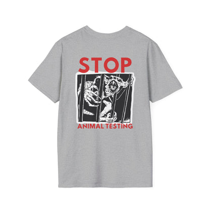 Braindead - Stop Animal Testing - Unisex Soft-Style T-Shirt