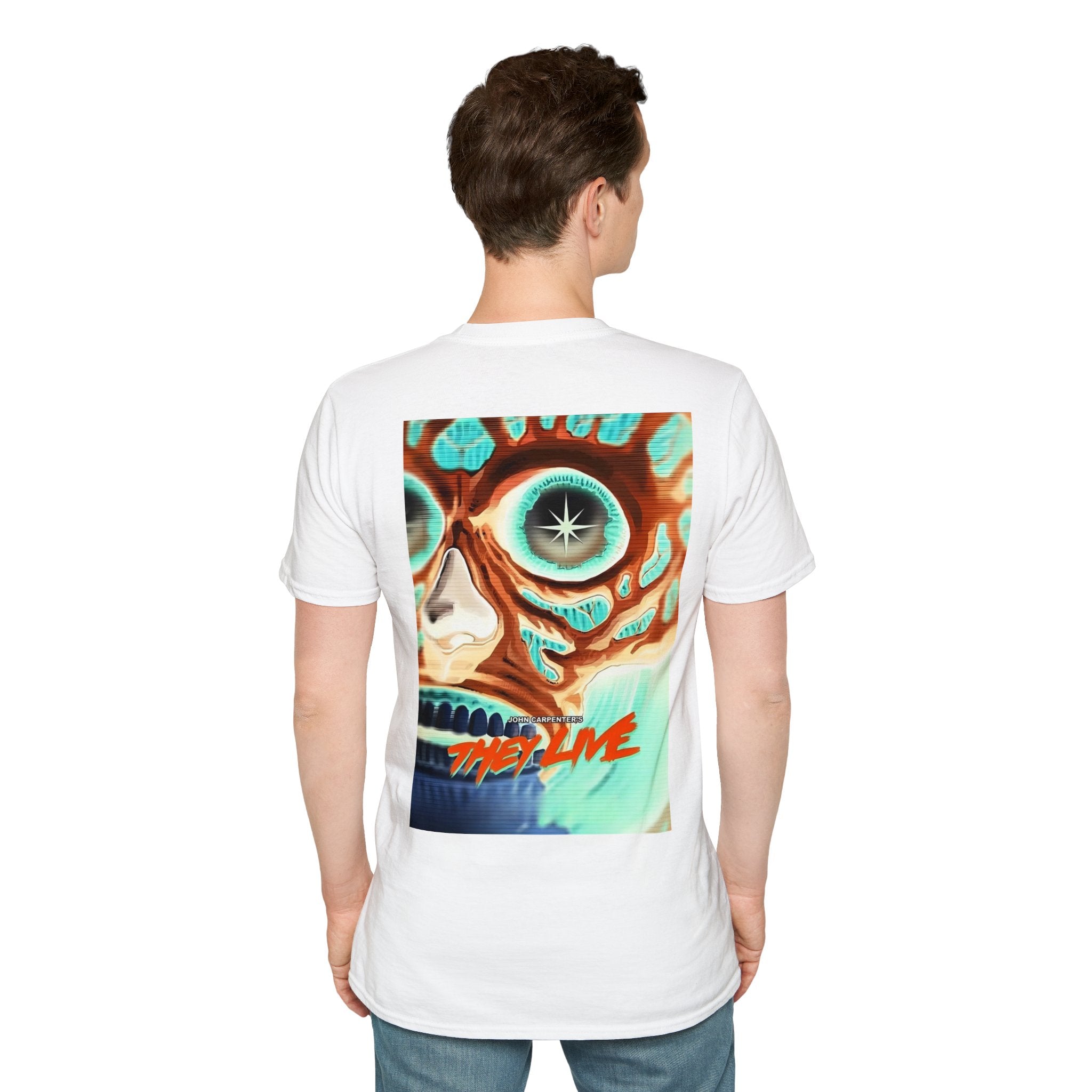 They Live - They/Them Inverted - Unisex Soft-Style T-Shirt