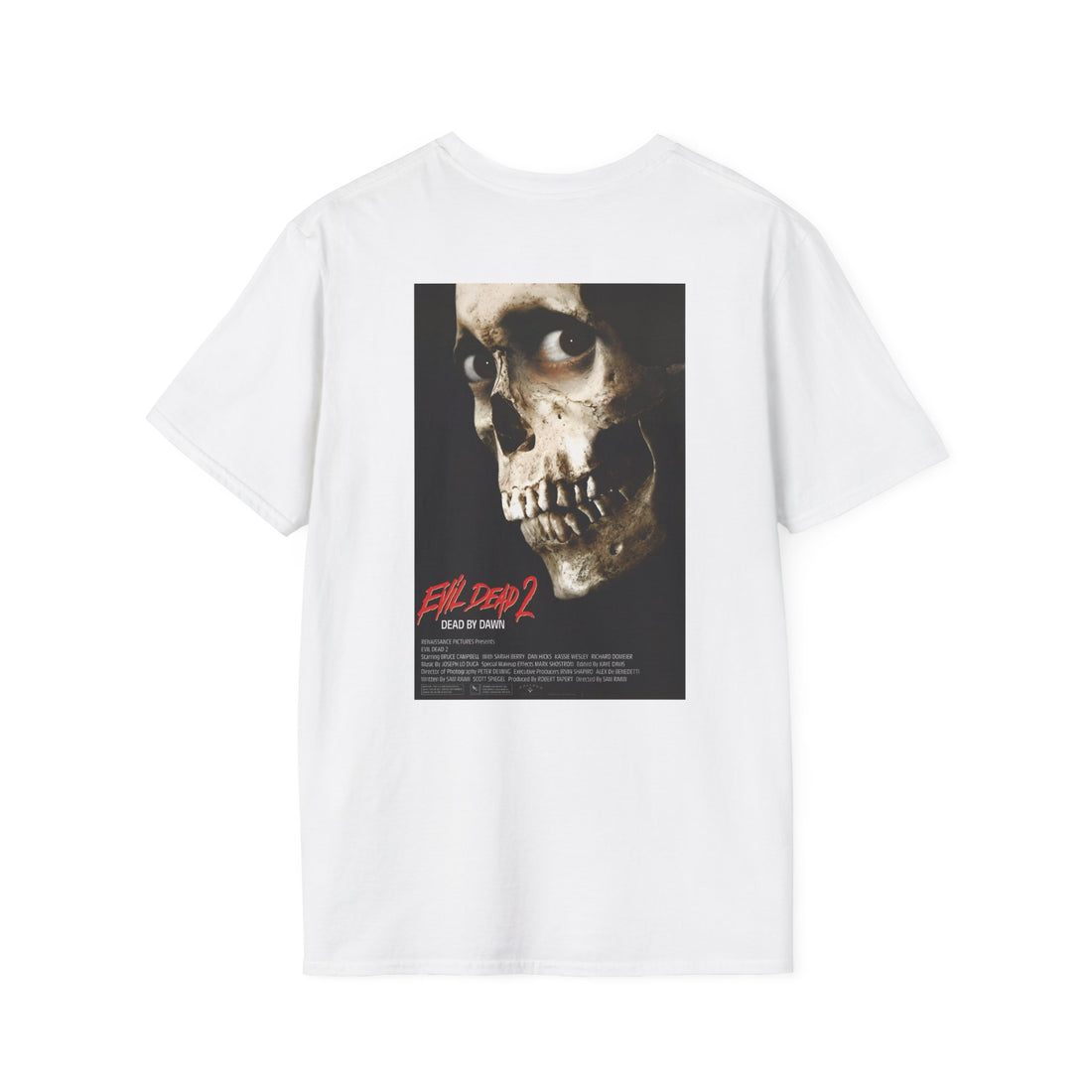 Evil Dead 2 - Skull - Unisex Soft-Style T-Shirt