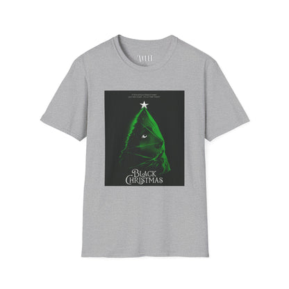 Black Christmas - Tree - Unisex Soft-Style T-Shirt