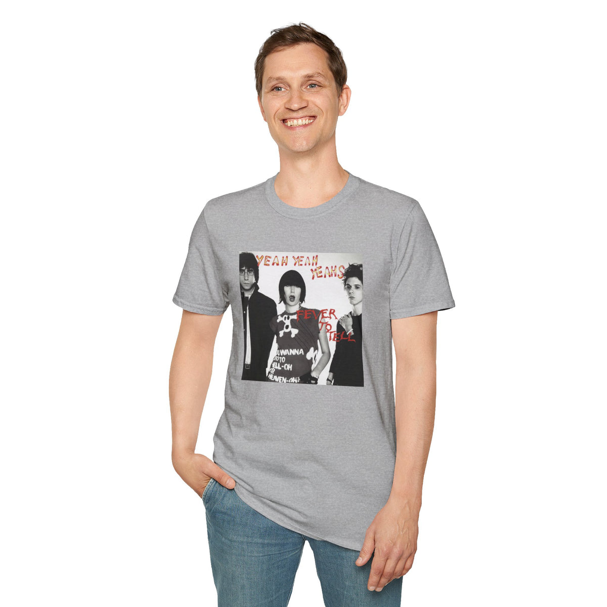 Yeah Yeah Yeahs - Hell-Oh- Unisex Soft-Style T-Shirt