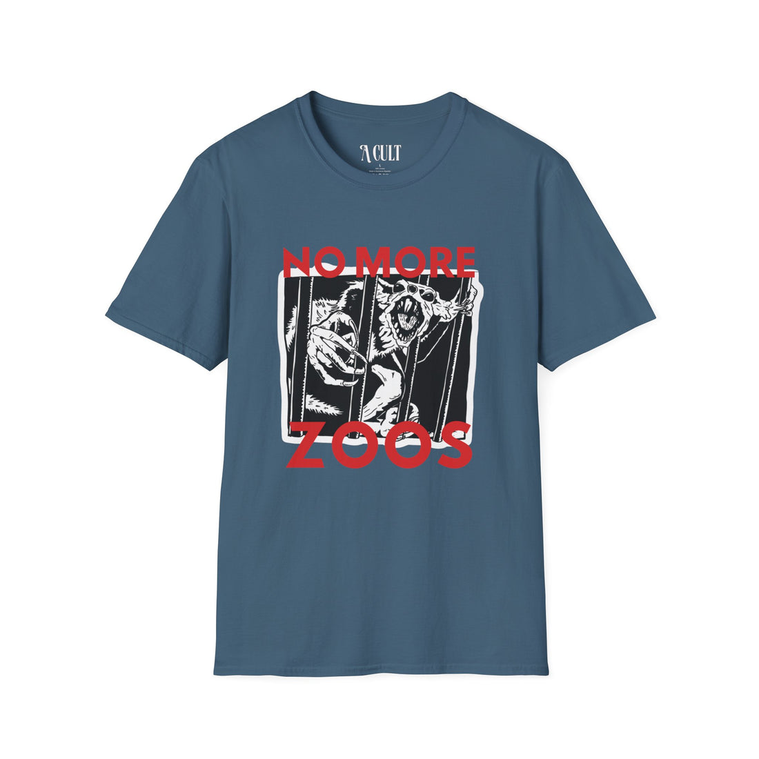 Braindead - No More Zoos - Unisex Soft-Style T-Shirt