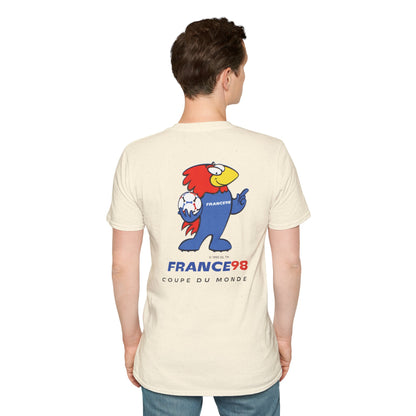 World Cup - France 1998 - Footix - Unisex Soft-Style T-Shirt