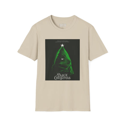 Black Christmas - Tree - Unisex Soft-Style T-Shirt