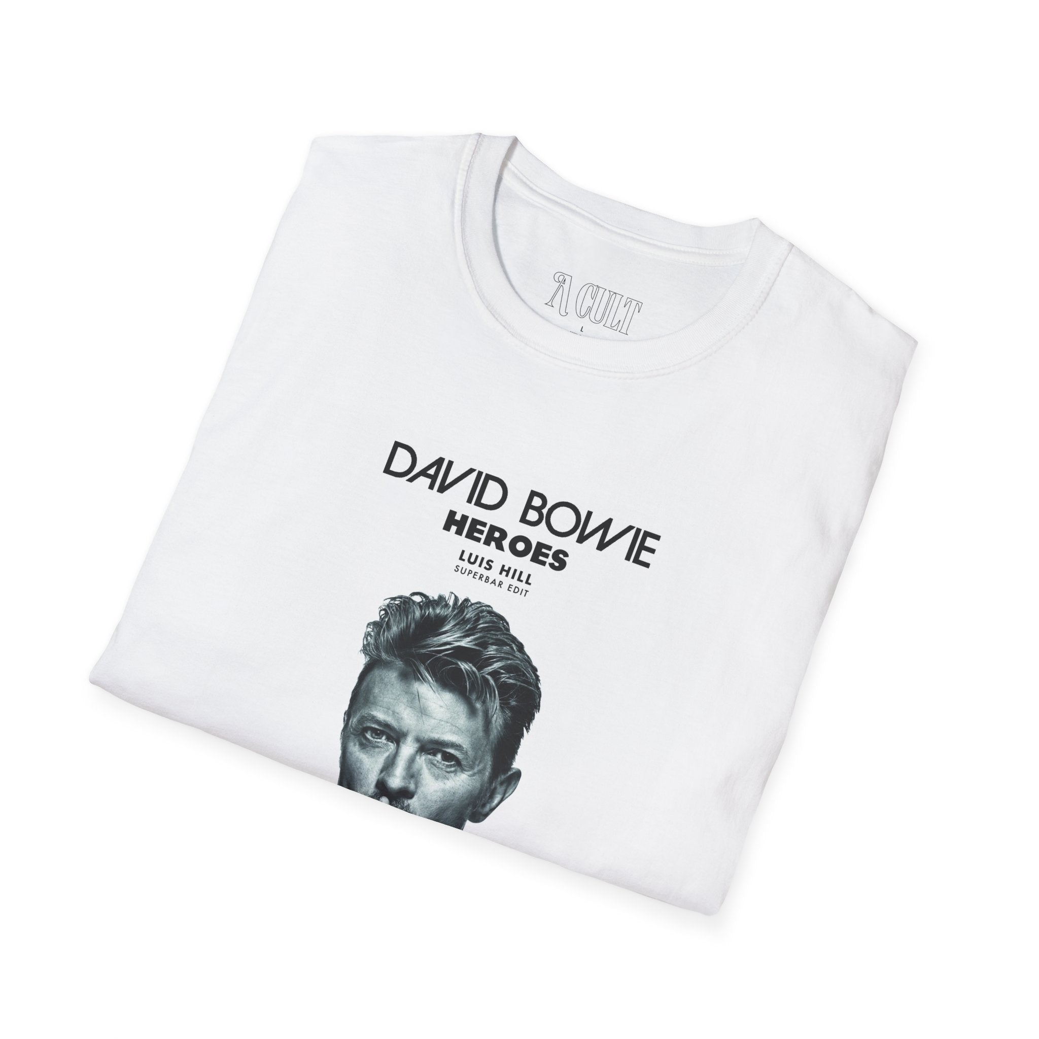 David Bowie - Heroes - Unisex Soft-Style T-Shirt