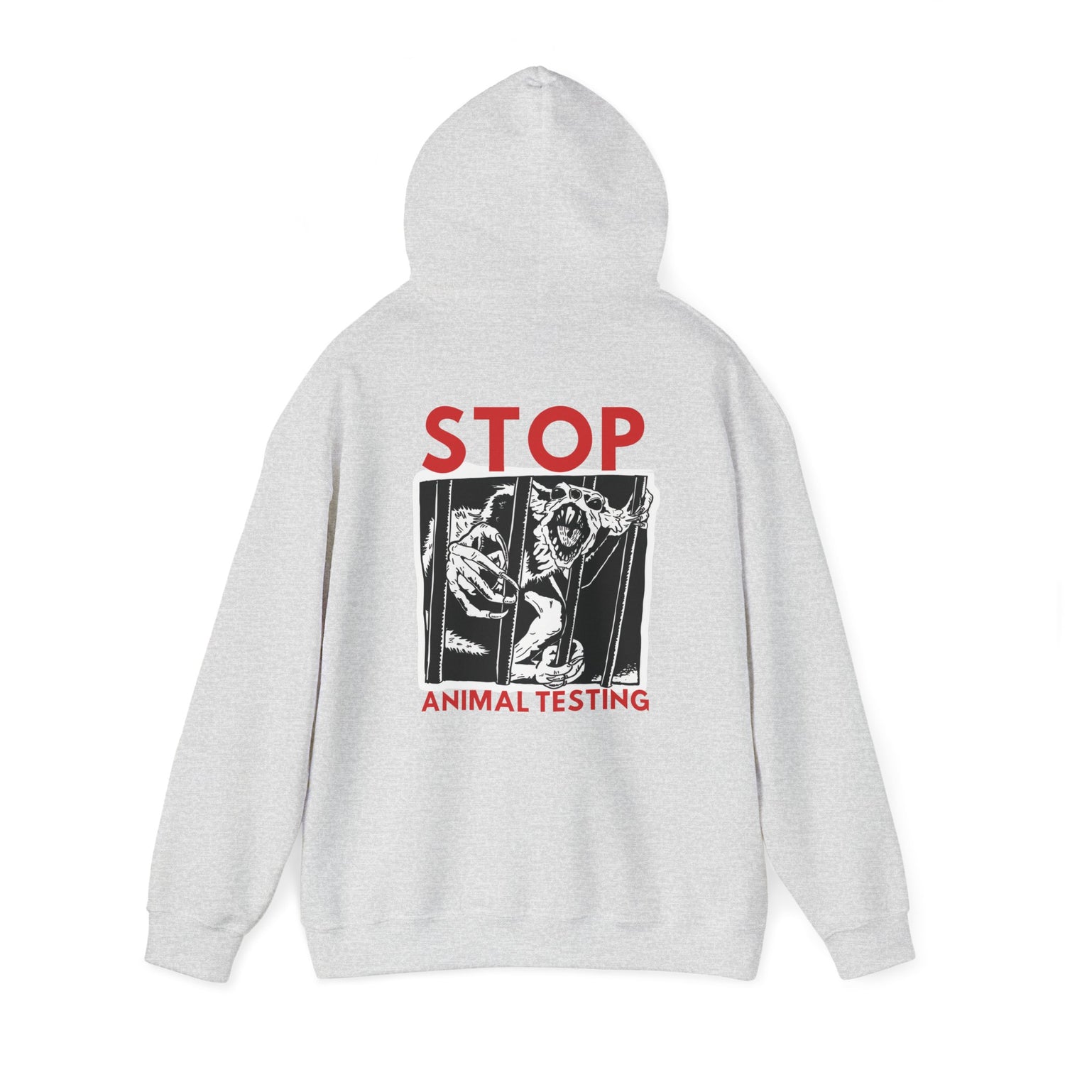 Braindead - Stop Animal Testing - Unisex Heavy Blend™ Hooded Sweatshirt