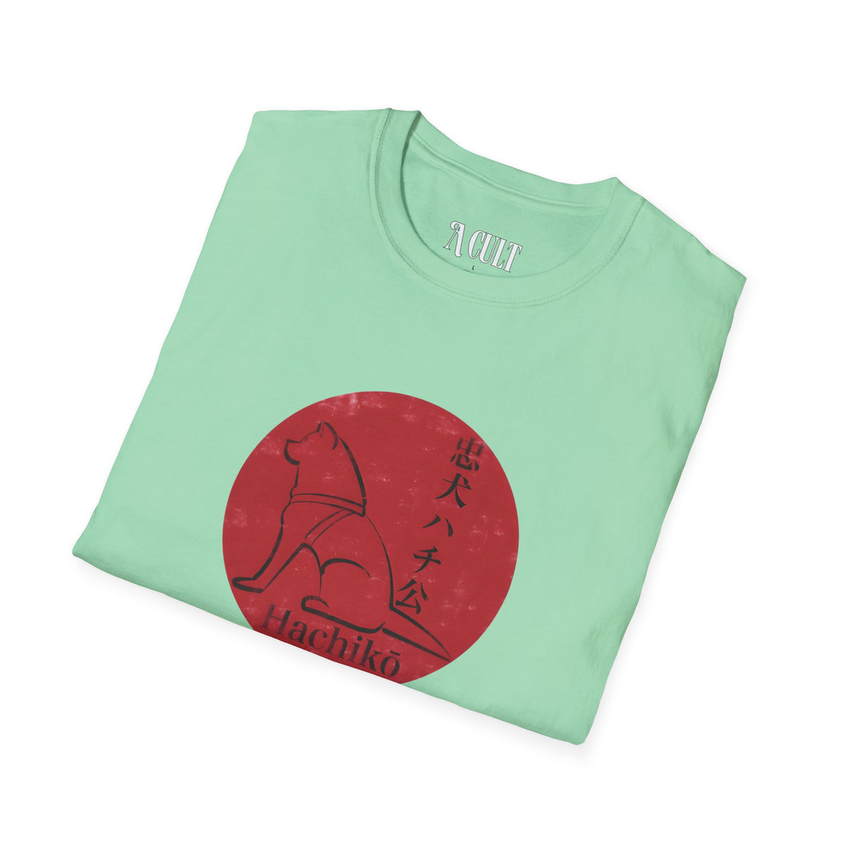 Hachiko - Loyal Dog  - Unisex Soft-Style T-Shirt